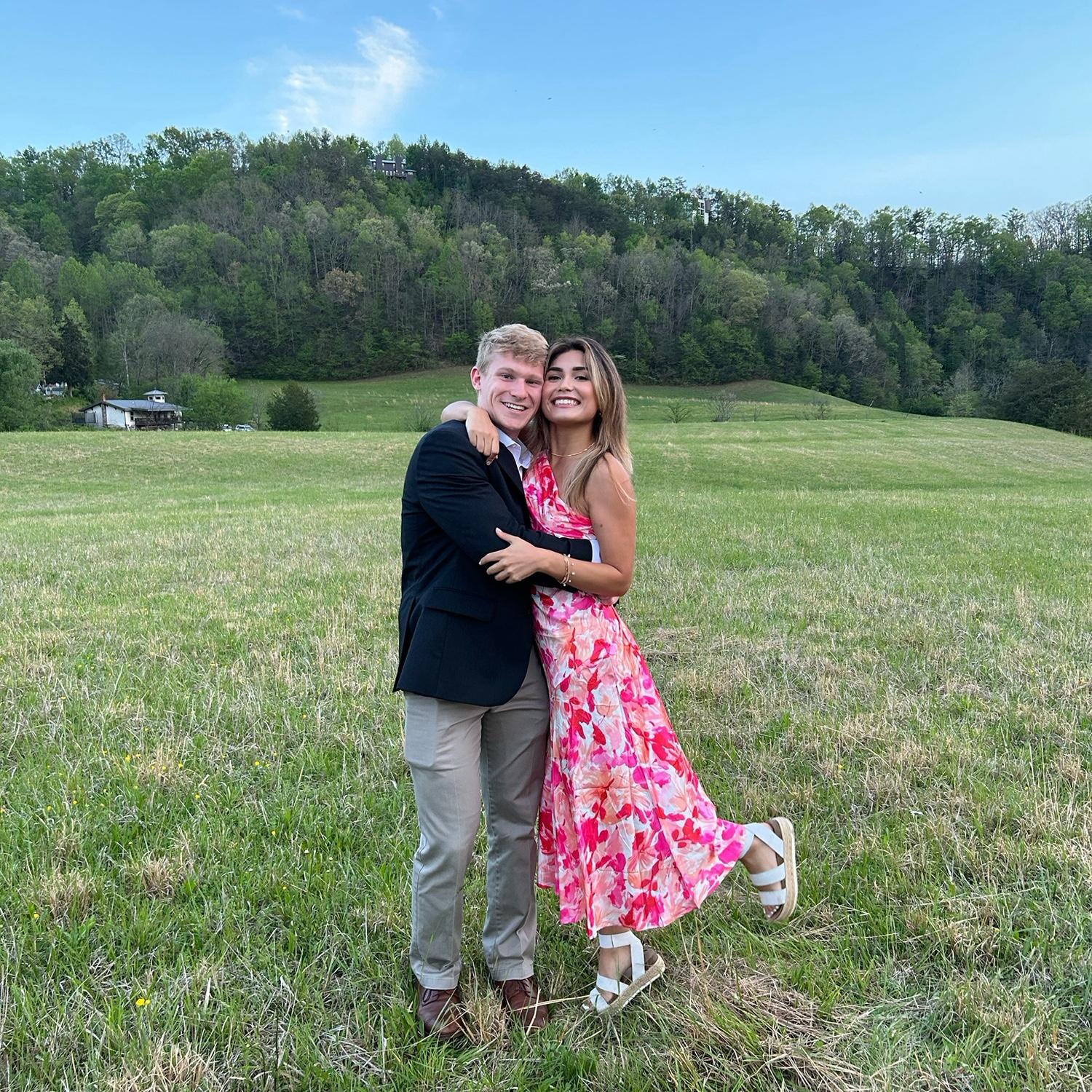 Another #tb… this time to our first formals!! Had the biggest crush on each other (can you tell Jamie is typing this 😂)