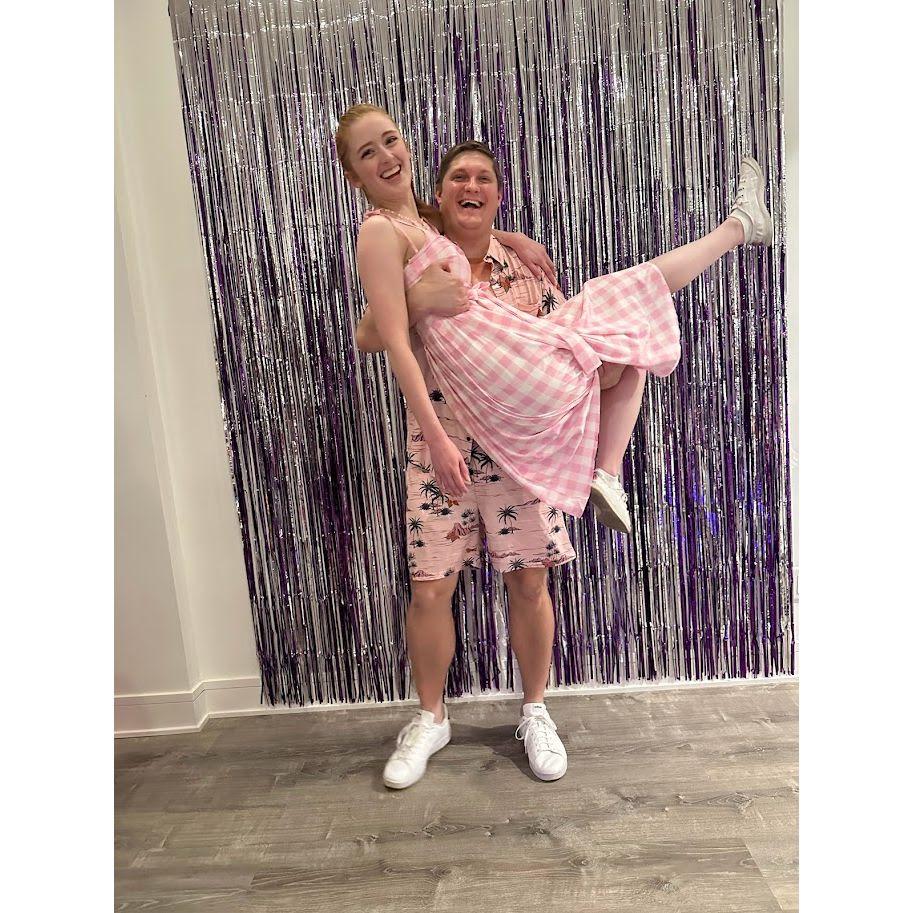 Our first Halloween as Barbie & Ken