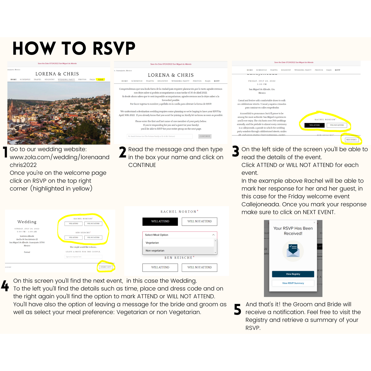 Here are the steps on how to RSVP.  Please do so no later that May 15th 2022.