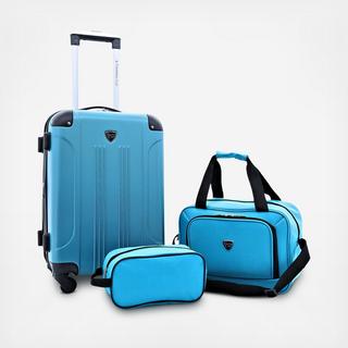 Chicago 3-Piece Hardside Rolling Luggage Collection