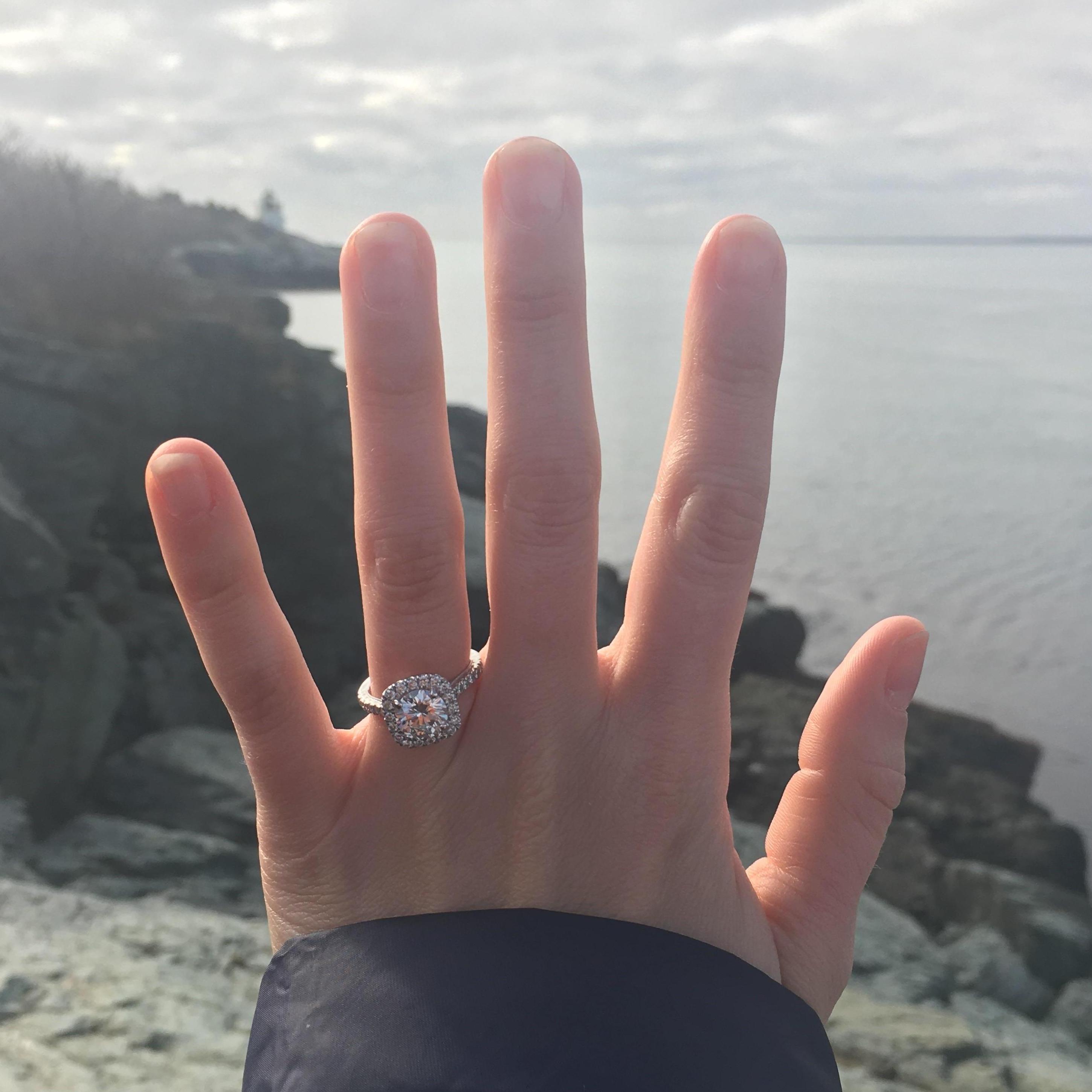 Newport makes for the perfect ring backdrop