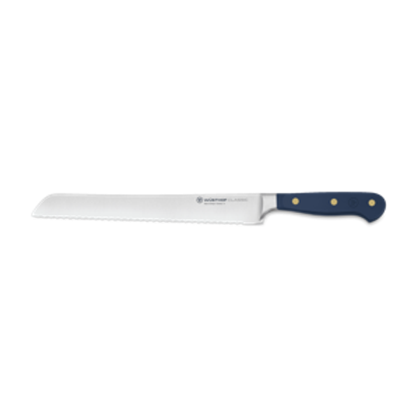 WÜSTHOF Classic 9" Double-Serrated Bread Knife in Wild Blueberry
