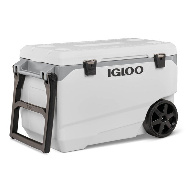 Igloo Latitude 137 Cans 90 Quart Rolling Cooler - White