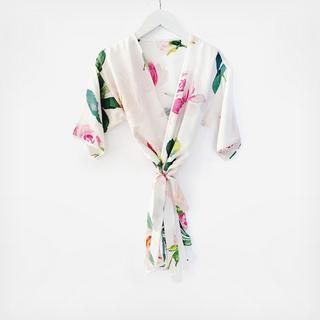 Child Spring Rose Robe