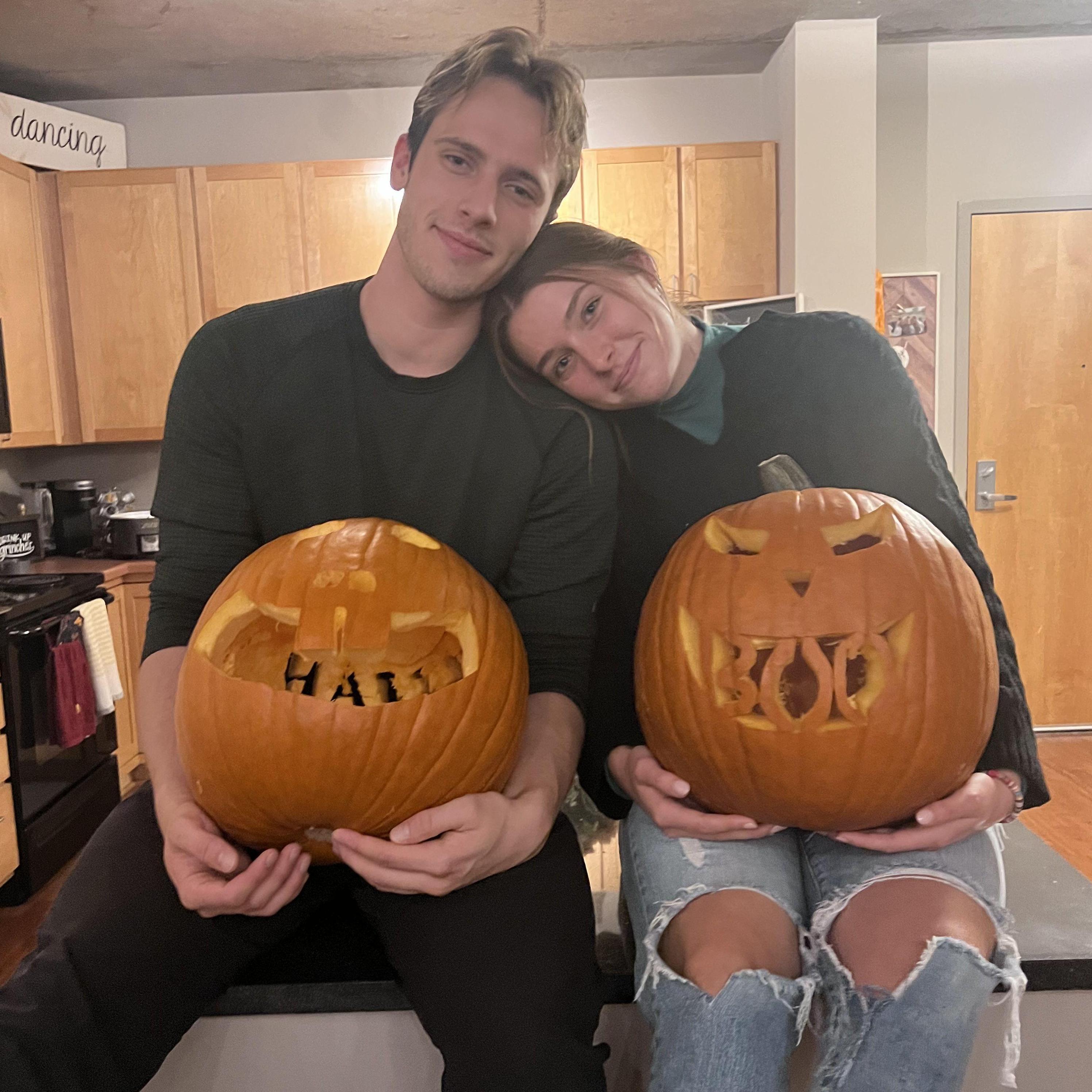 Taylor's pumkin was better, no doubt.