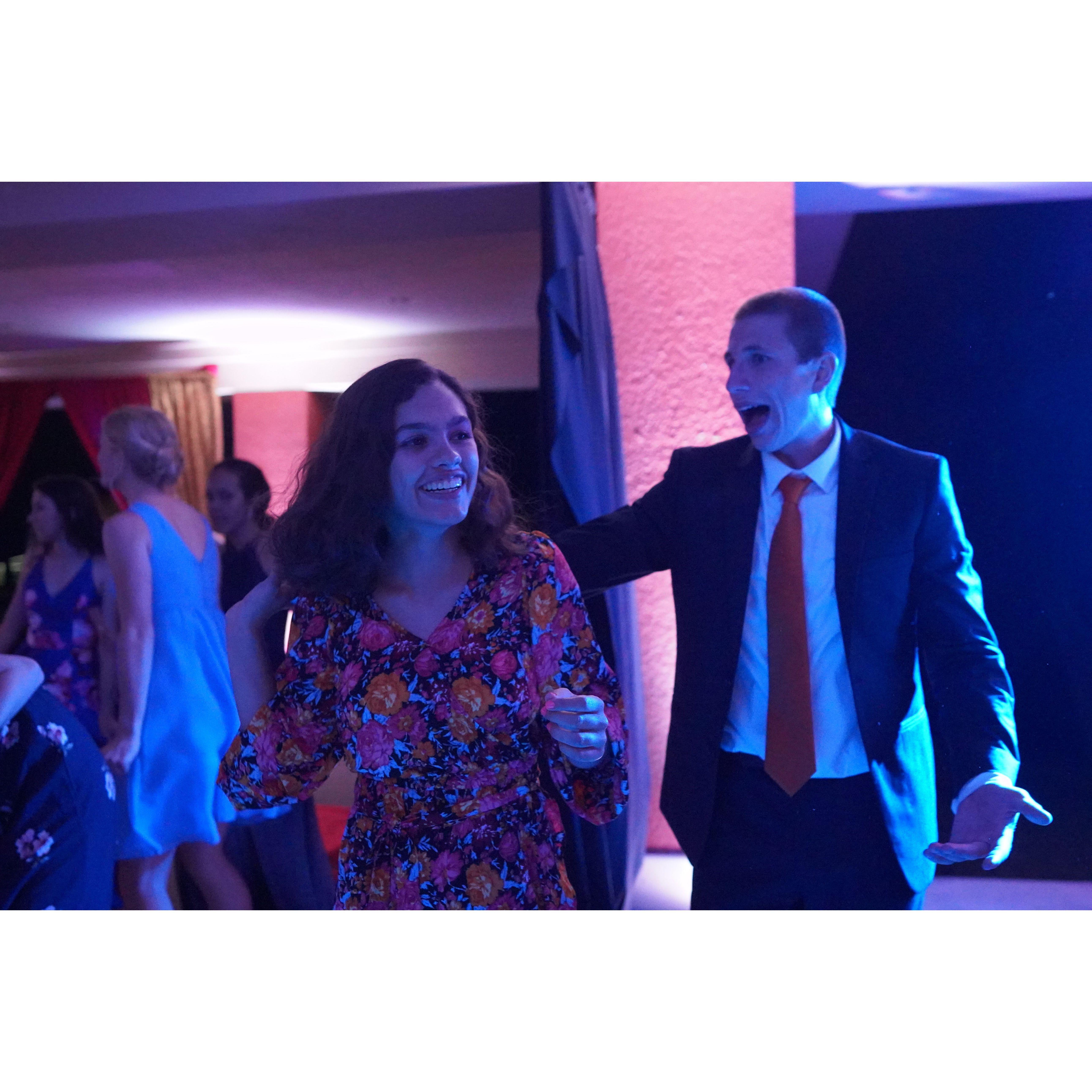 Dancing the night away!