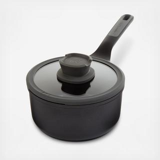 Leo Stone+ Nonstick Ceramic Sauce Pan with Lid