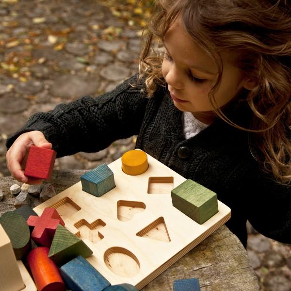 Natural Shape Puzzle Board