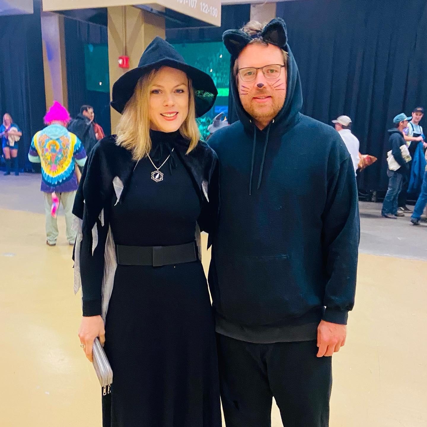 2021 - Dressed up for Halloween at Billy Strings in Asheville, NC.
