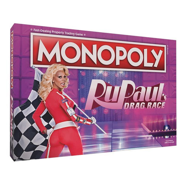 Monopoly RuPaul’s Drag Race | Officially Licensed Collectible Board Game | Play as Checkered Flag, Lipstick, Roll of Duct Tape, and More | Based On Hit Reality TV Series