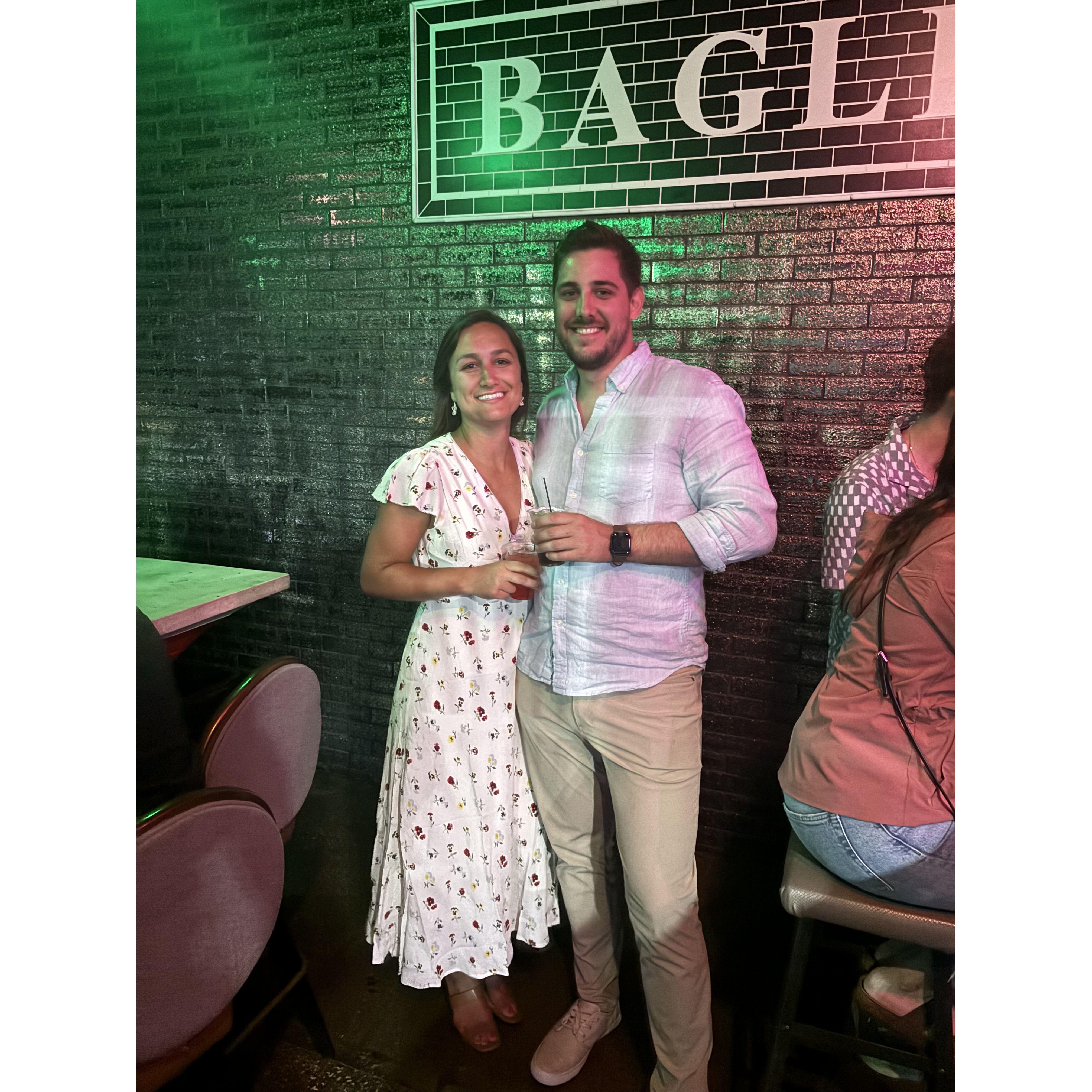 Hosted a combined birthday party at our local bar!