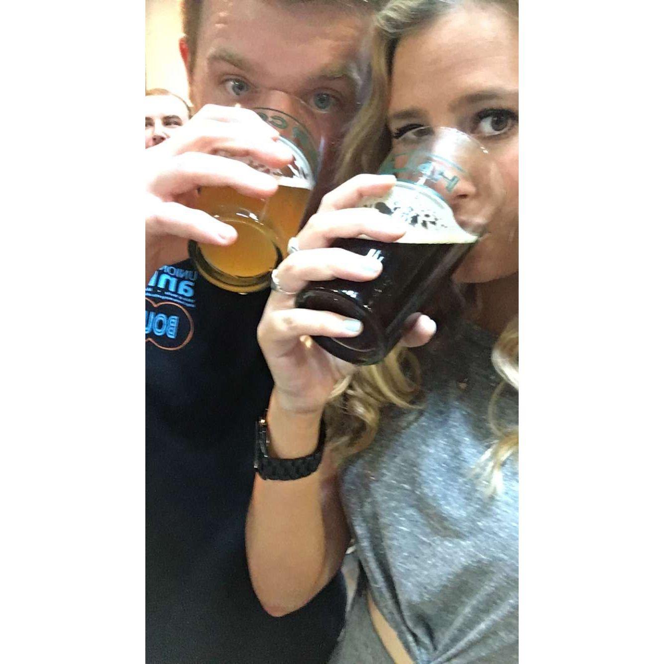 Half Acre Brewery Tour, 2016