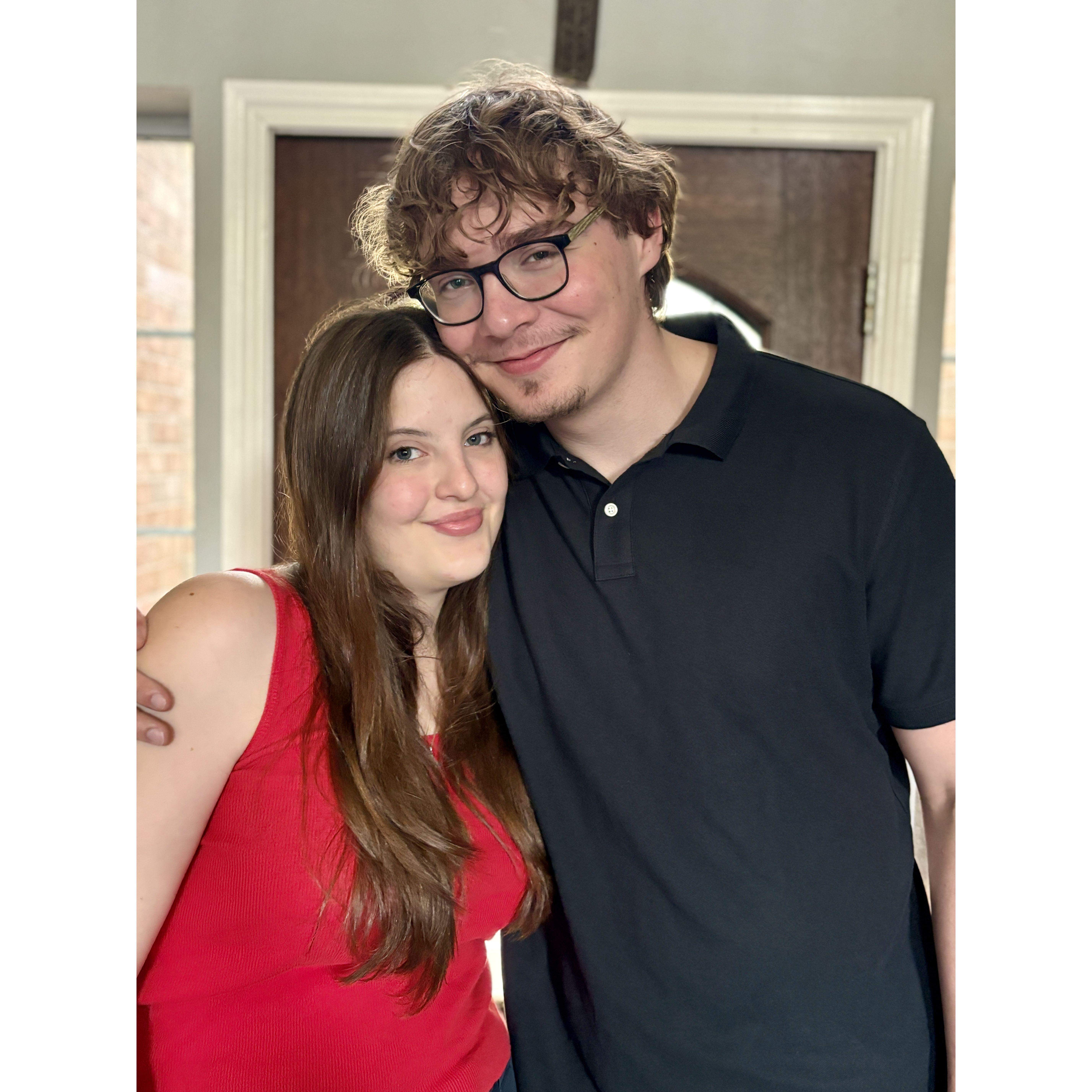 So happy for Silvio to be back in the U.S. and be together again!