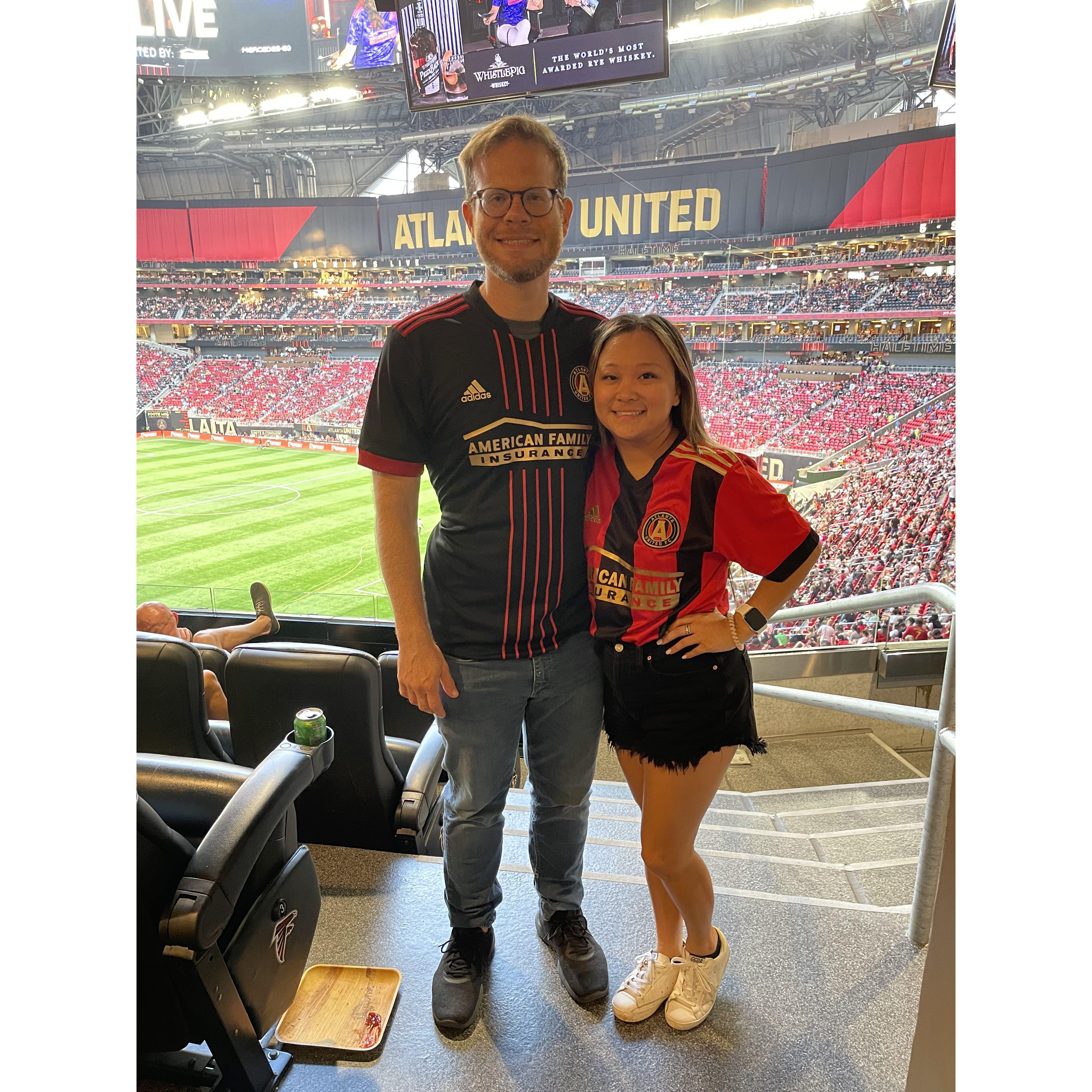 Atlanta United game in a Suite!!