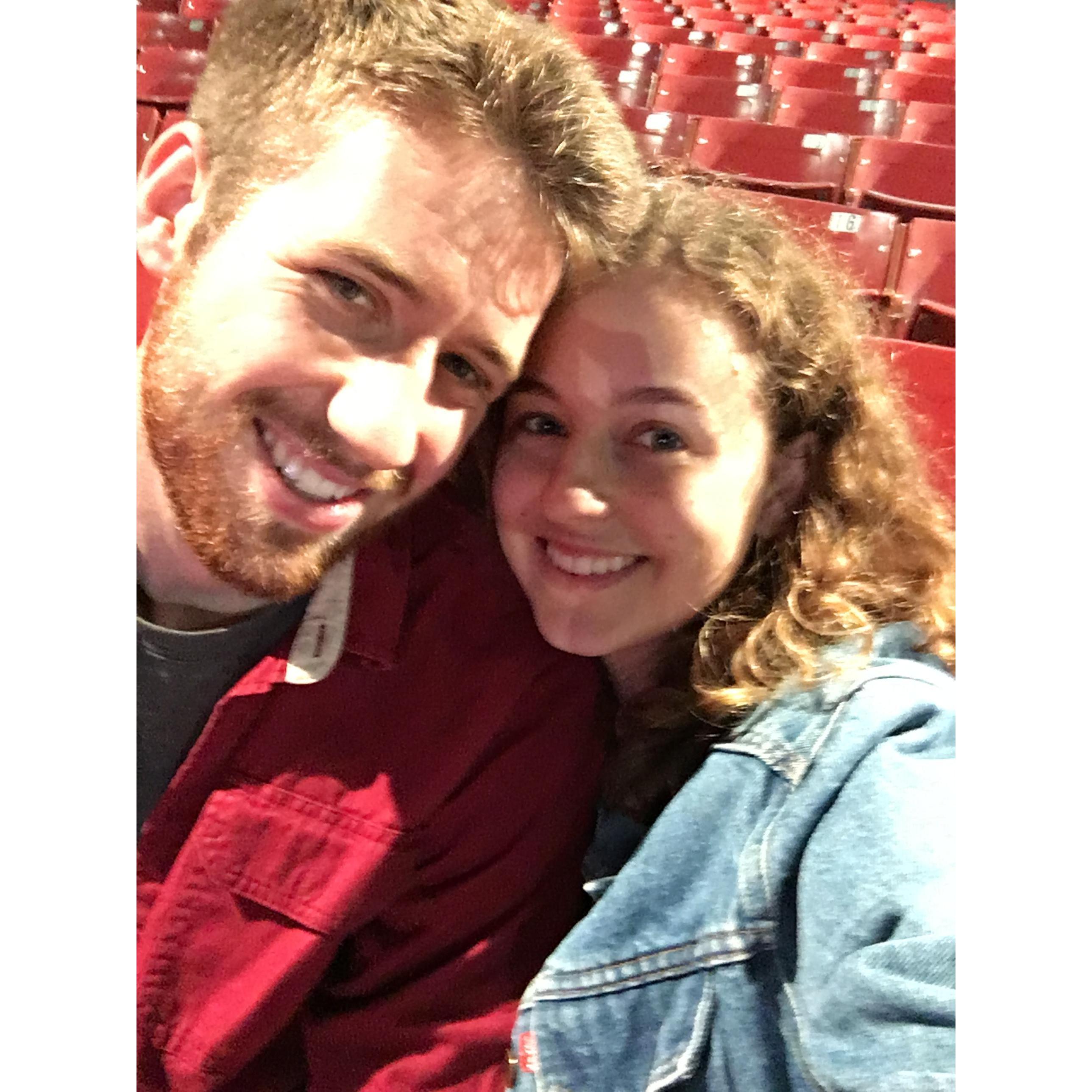 First concert together