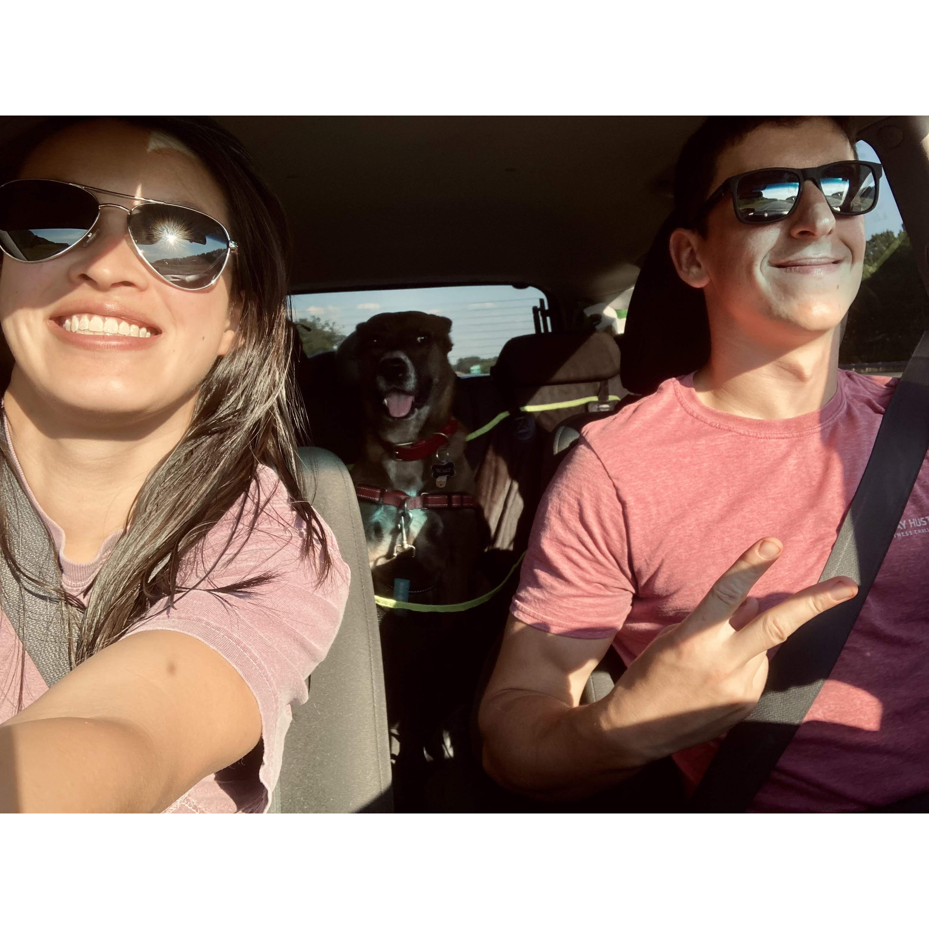 Same car, different year, different road trip (2021)