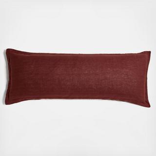 Hemp Throw Pillow with Feather Insert