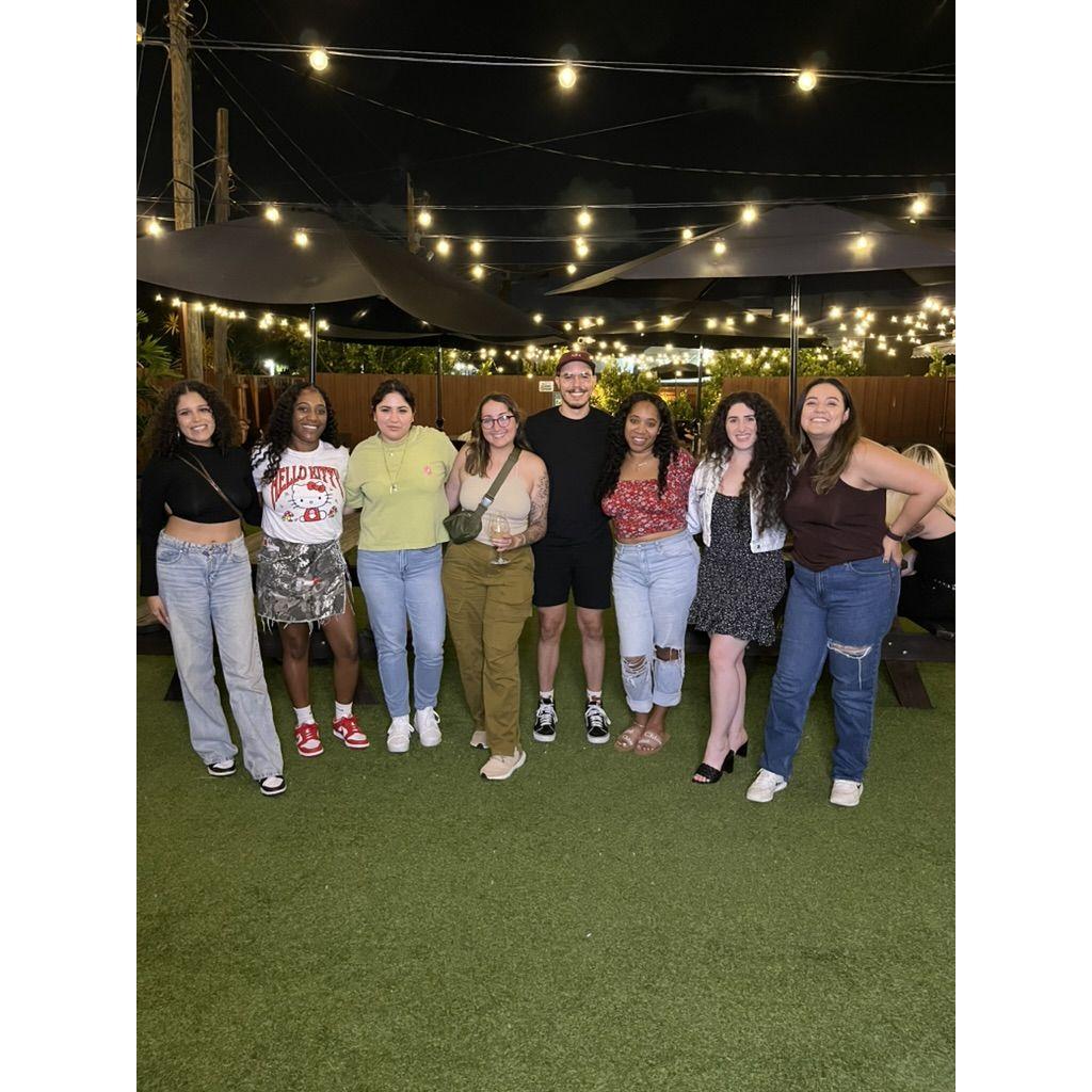 Jazzy and Gabe's send-off party in November 2023 with a few friends, part 1