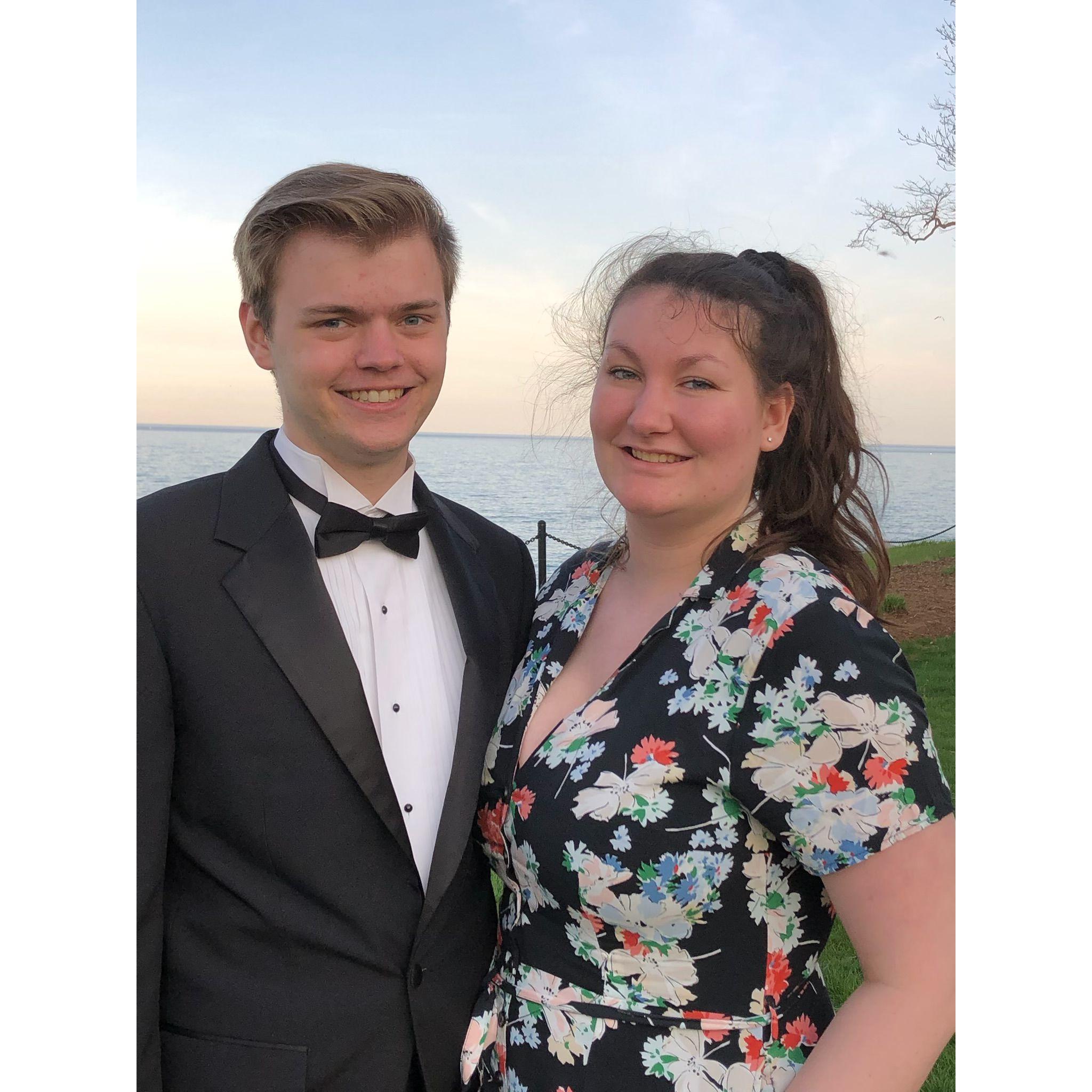 Taken Before Bennett's Last Concert at Carthage!