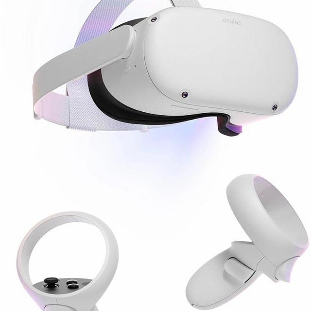 Meta Quest 2 128GB - Advanced All-in-One Virtual Reality Headset (Renewed)