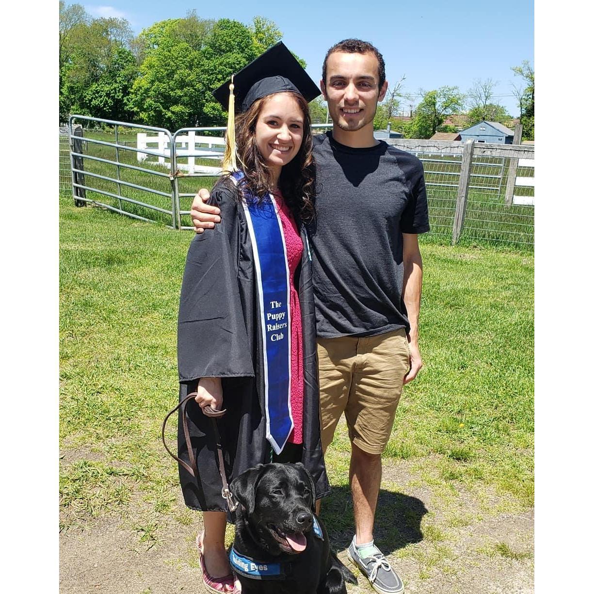 Gianna's college graduation -- we've had a total of 4 so far. 2 to go!