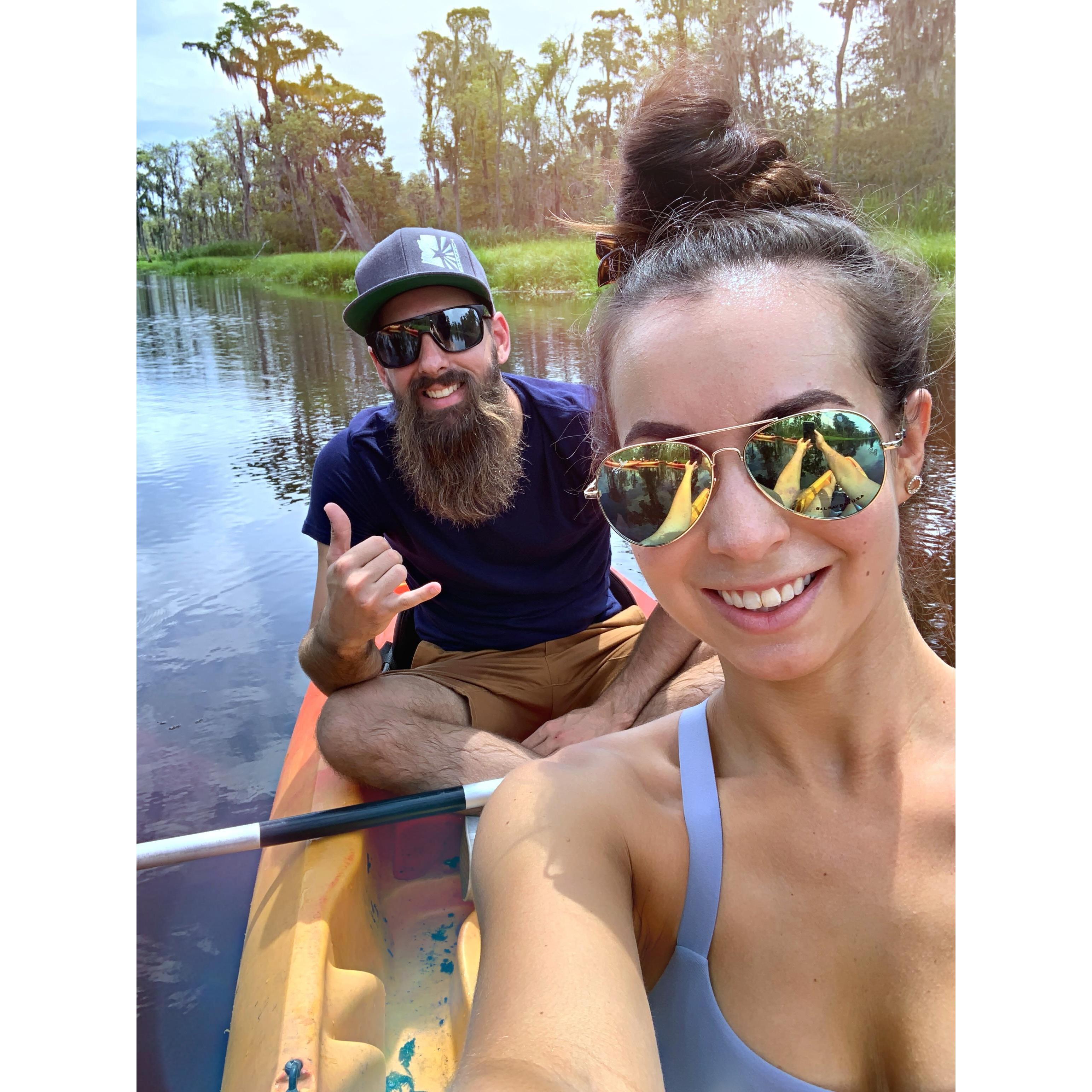 Kayaking the Louisiana Bayous