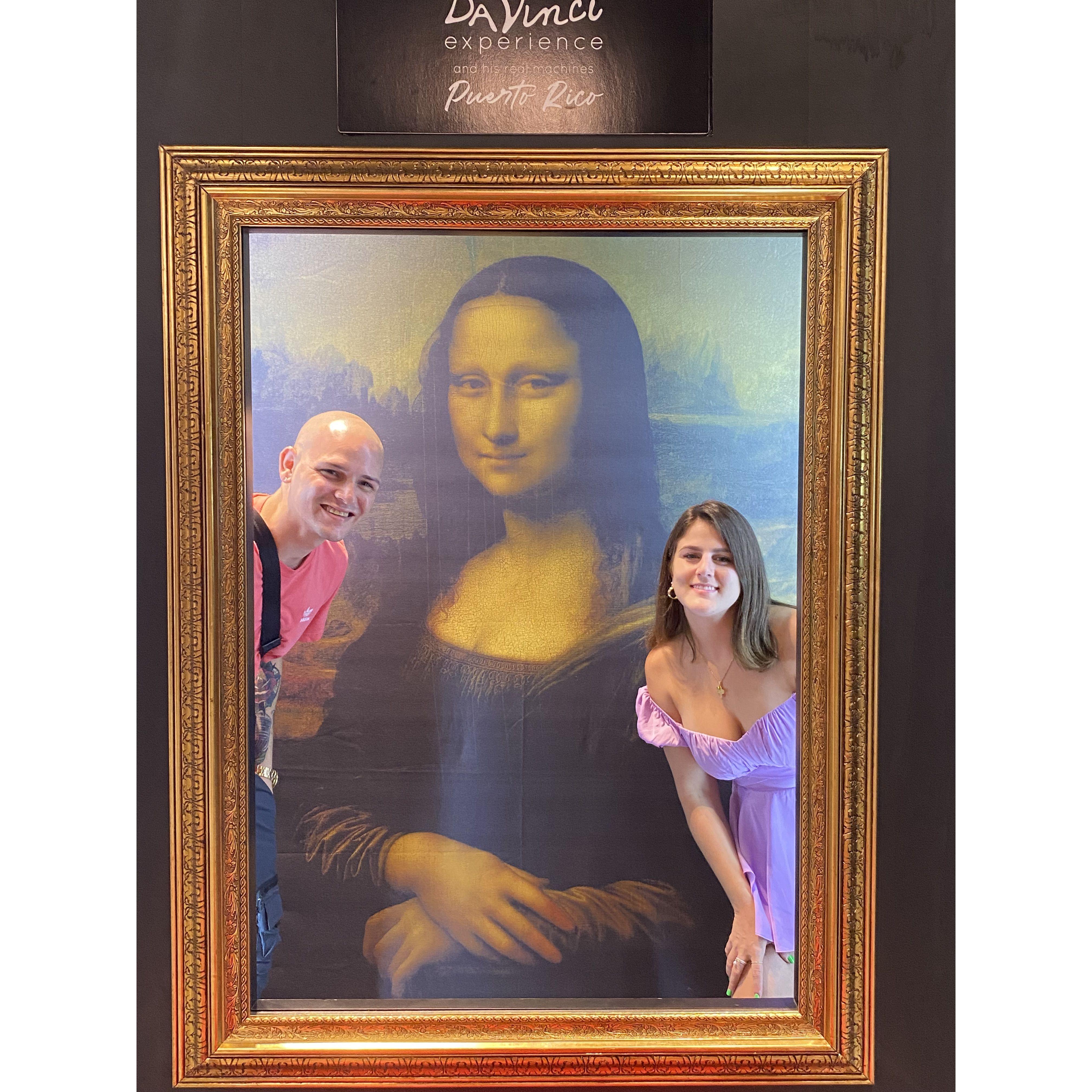 Visitando a Mona Lisa
