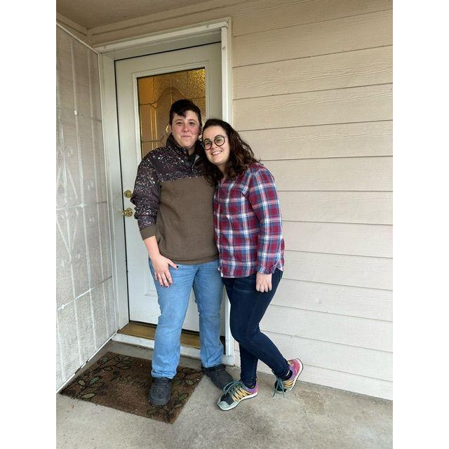 Got the keys to our first home together, 2024