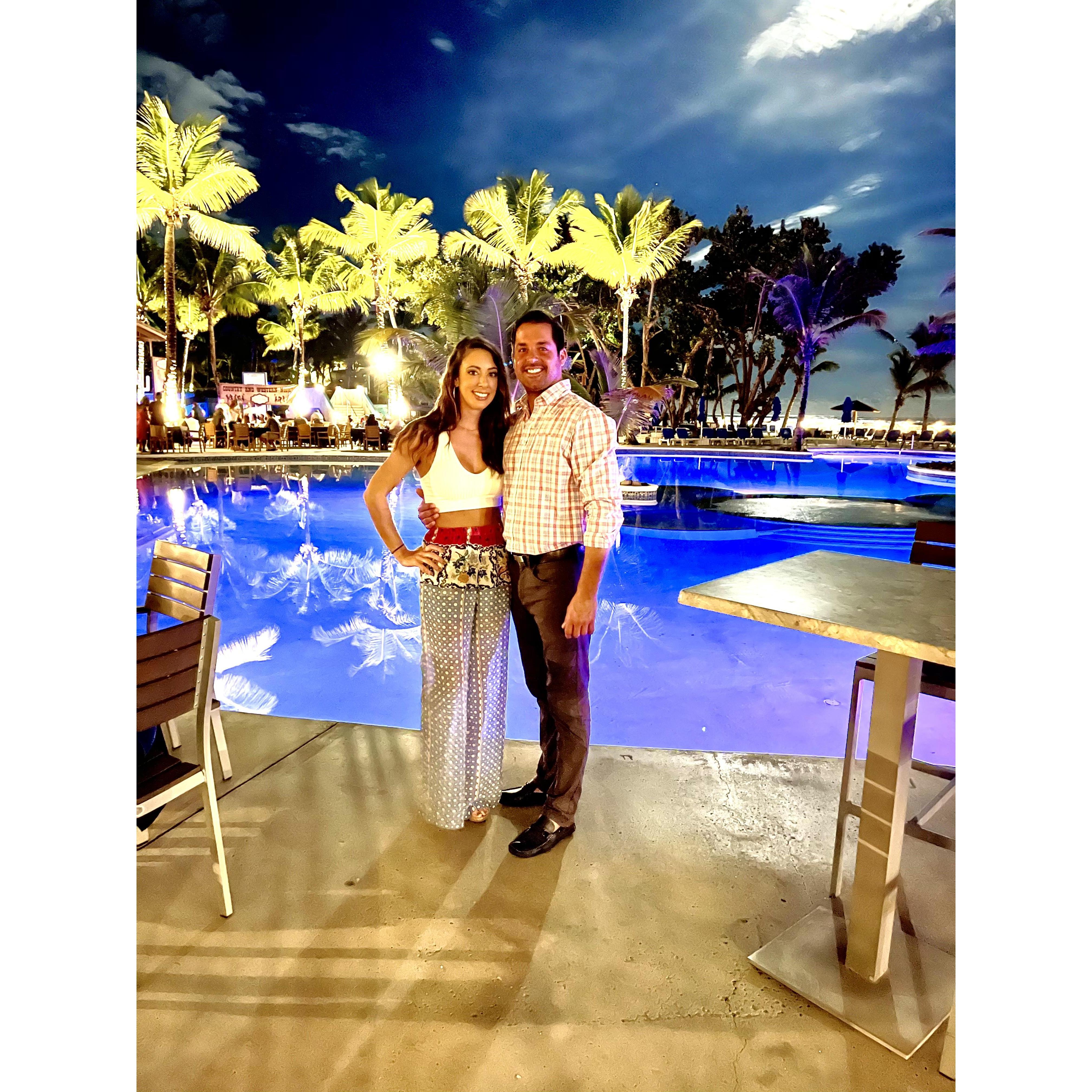 Moe’s birthday in St. Lucia