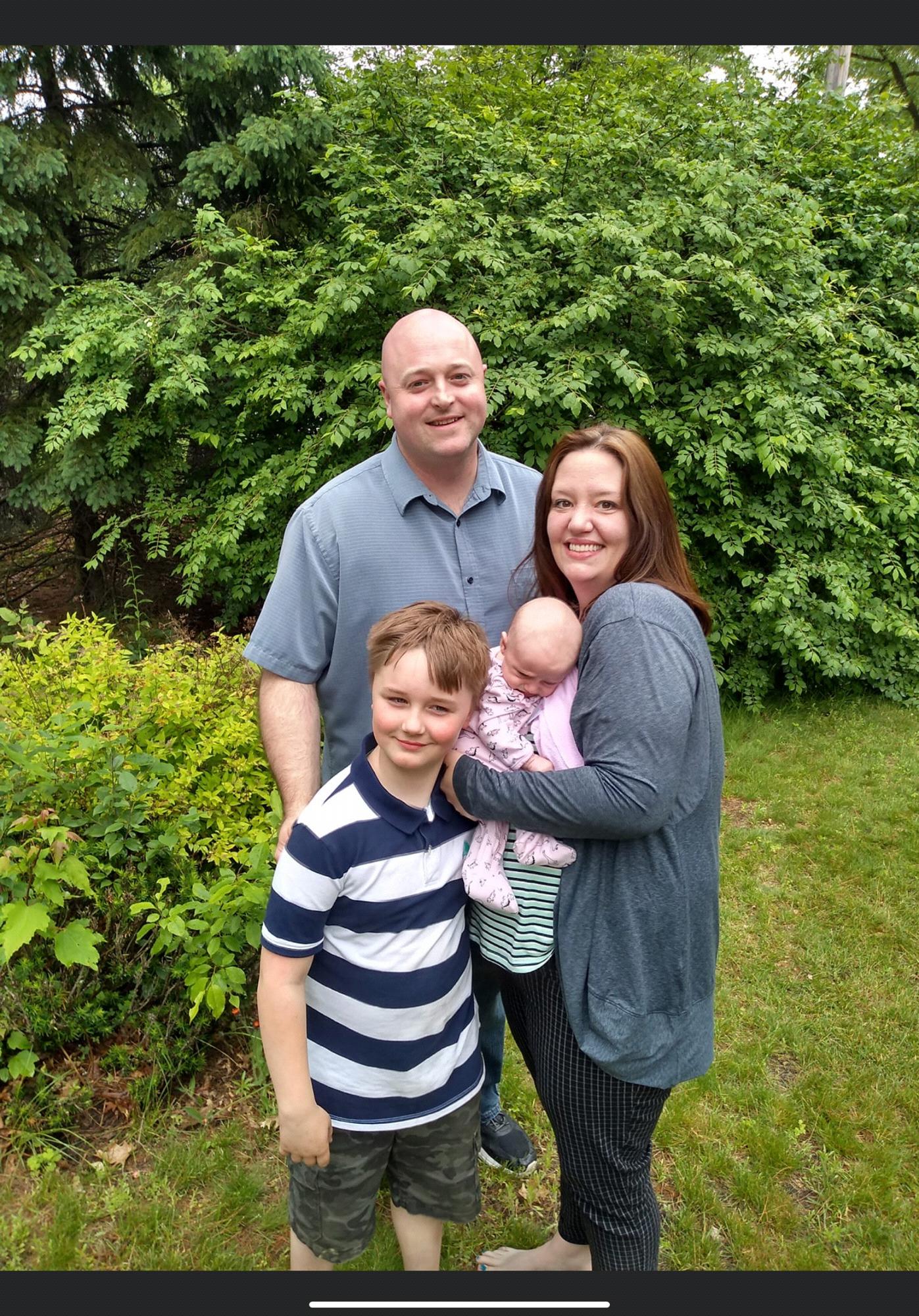 Cameron, Nicole, Charlie and Hazel