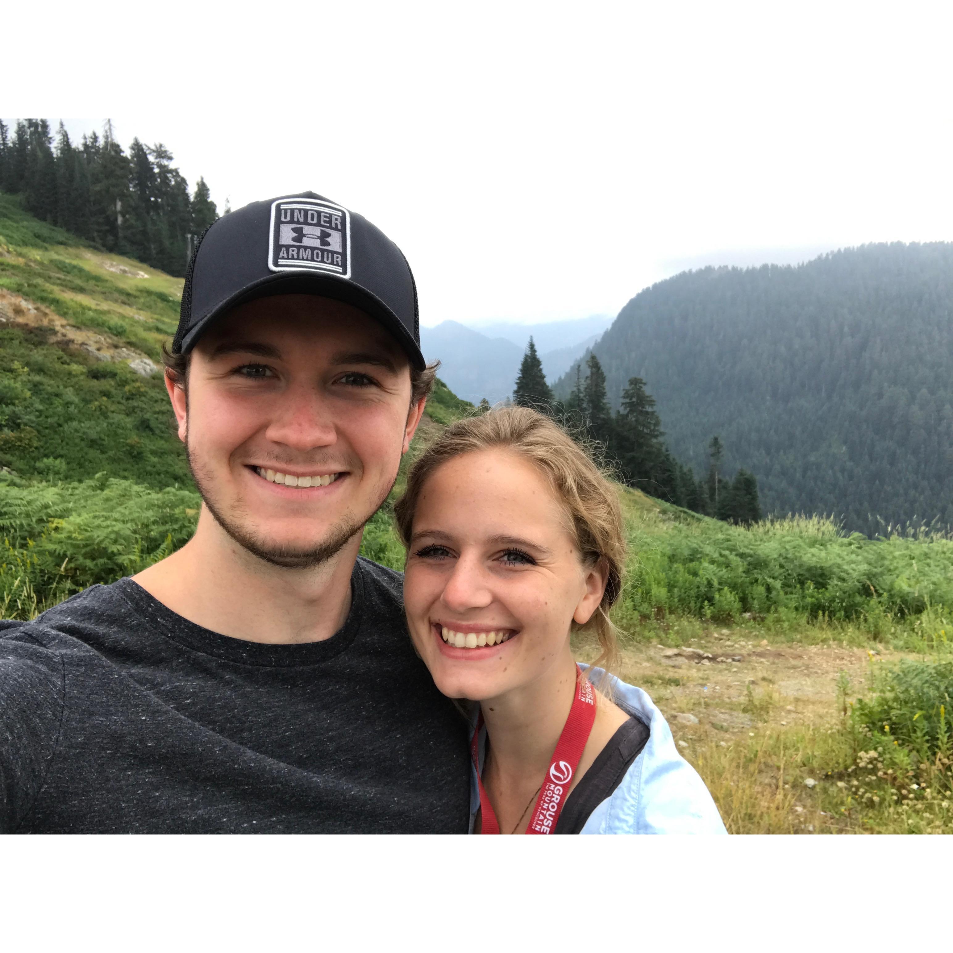 Grouse Mountain in Vancouver, BC. (2017)