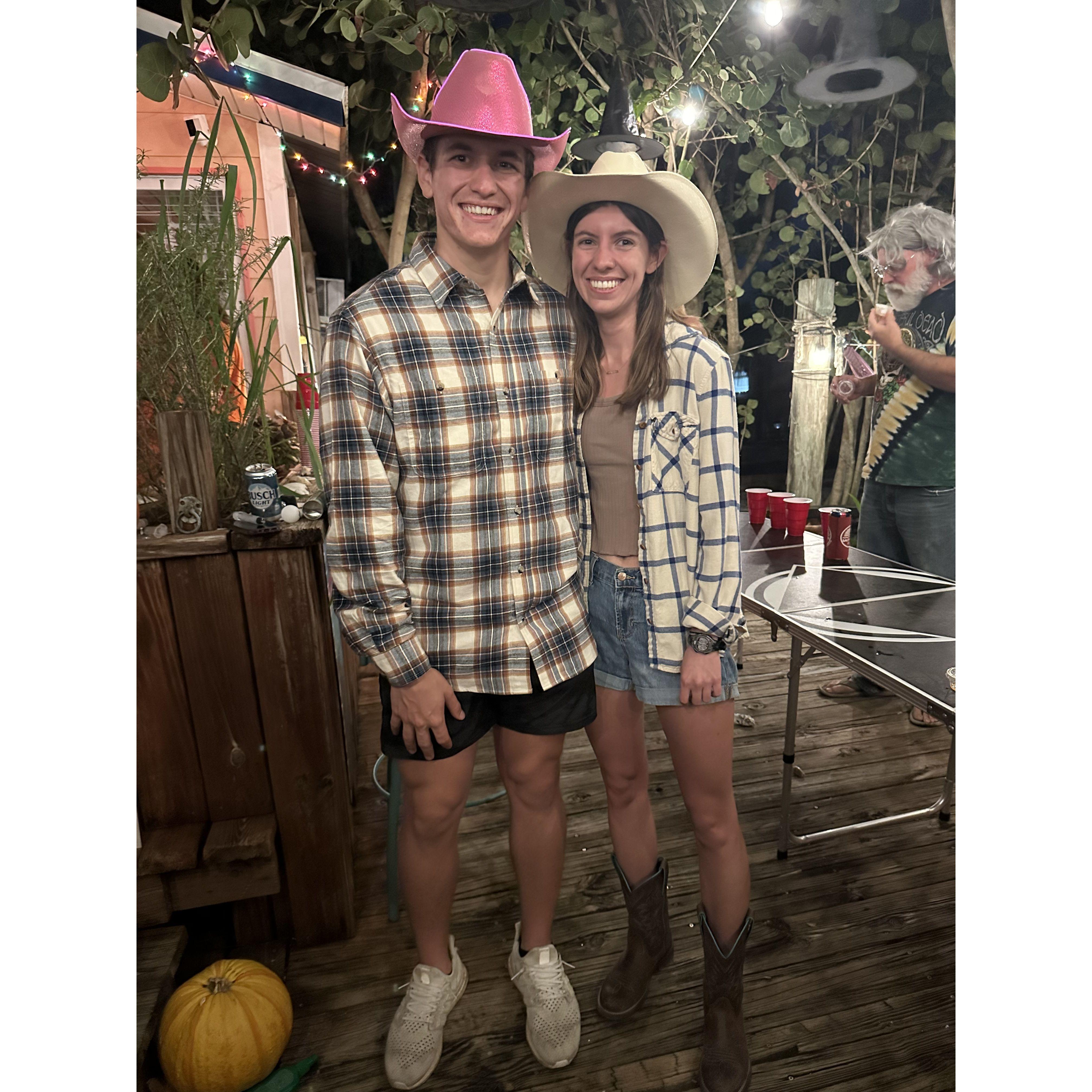 Celebrating Halloween together!
