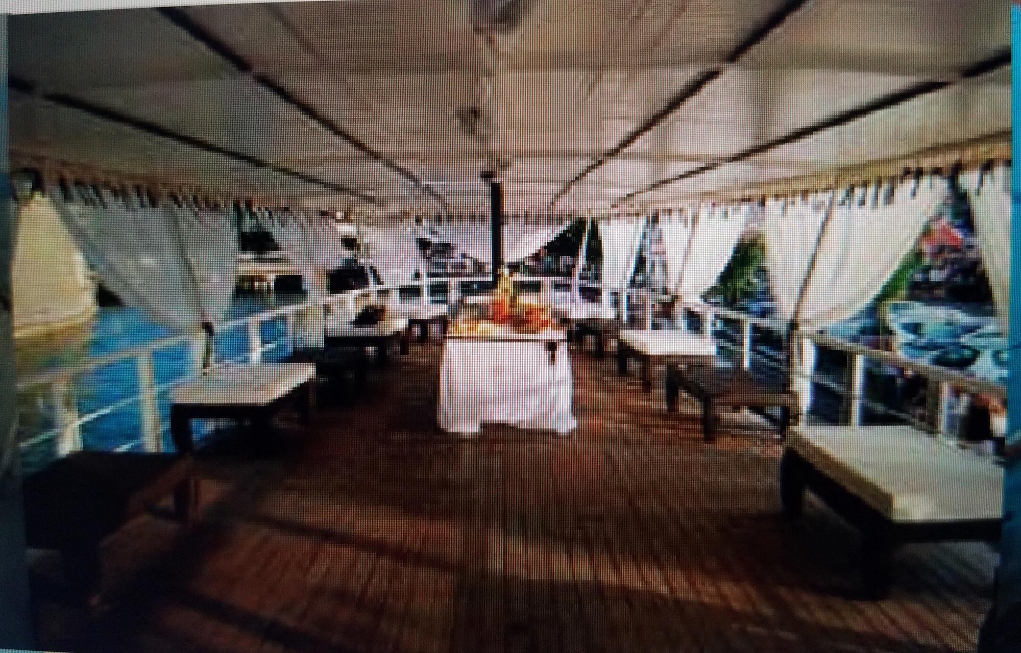 Our boat for the Lake Garda pre-wedding evening cruise!