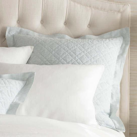 Washed Linen Sky Sham