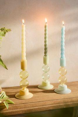 Bauble Glass Candlestick