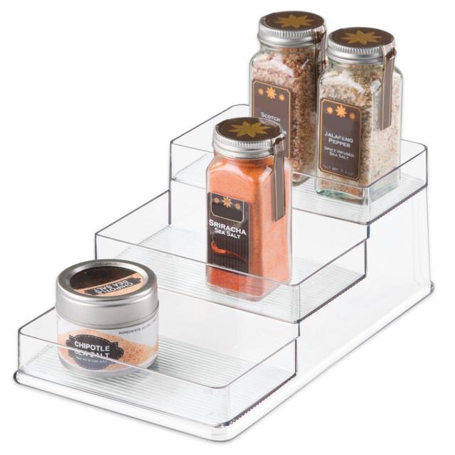 InterDesign® 3-Tier Stadium Spice Rack Organizer