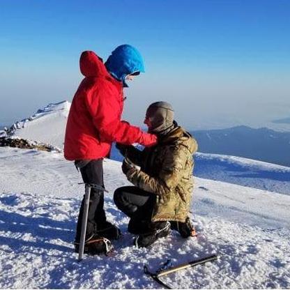 Andrew's proposal on the summit of Mount Rainier!
May 15, 2018