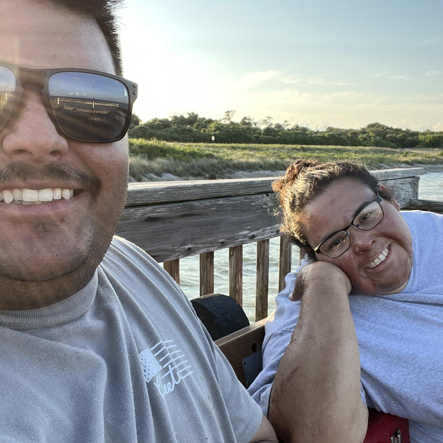 You can always find us fishing together!