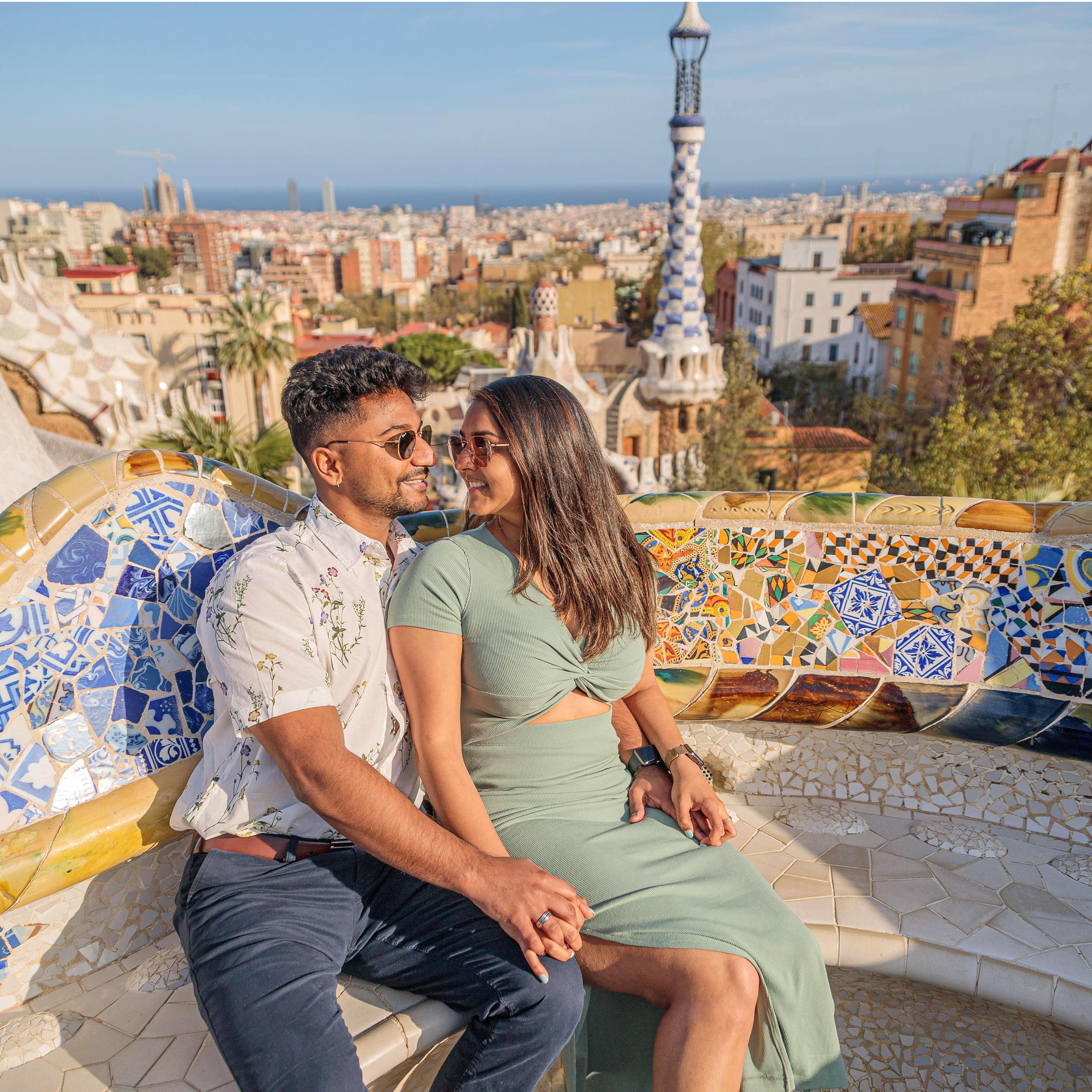 April 2022 | Enjoying the views from Park Guell in lovely Barcelona, Spain!