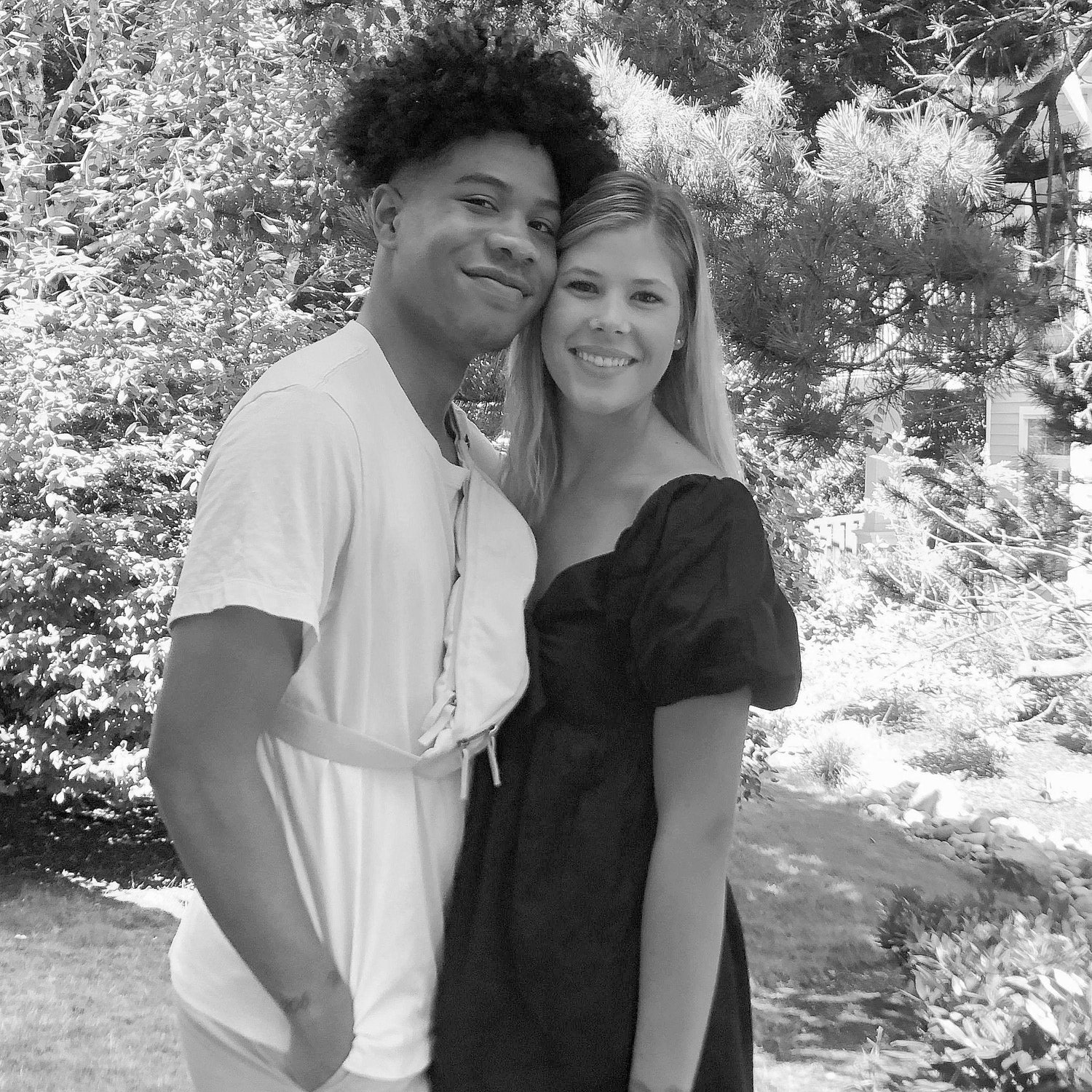 Our first photo together!