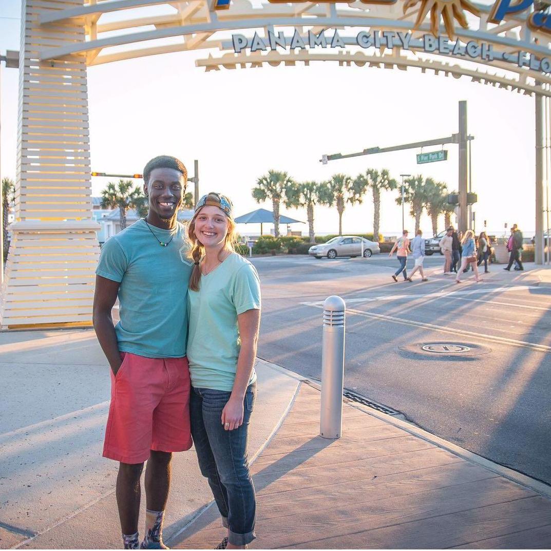 Our first mission trip together, Beach Reach in March of 2017