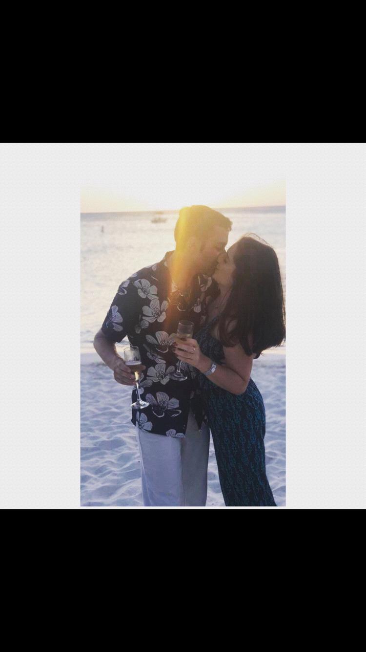 First international trip to beautiful Aruba for Josh's cousin Alex's wedding to Chantal