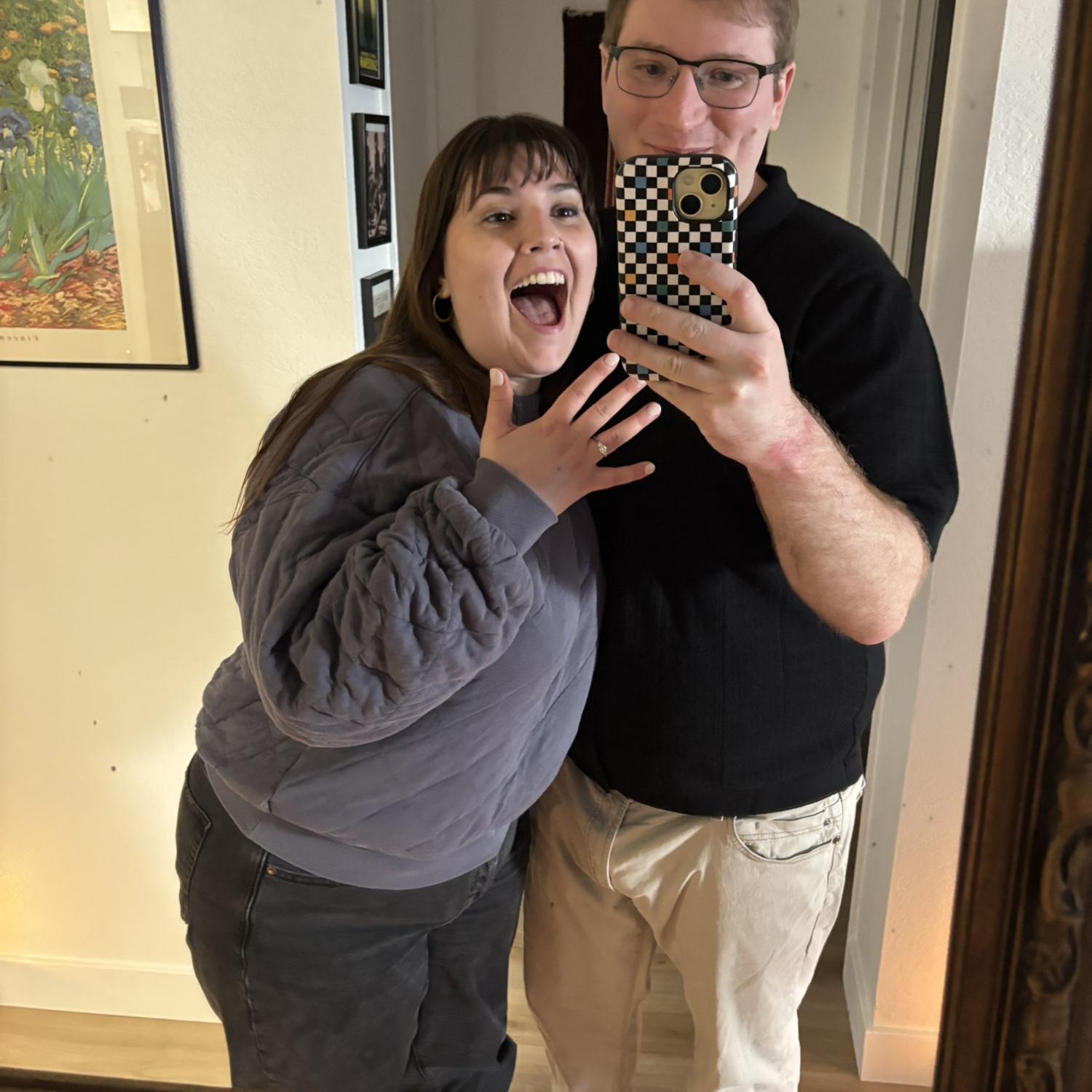 We're engaged!