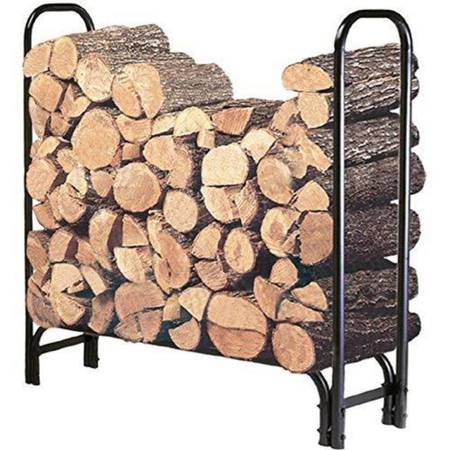 Landmann USA FBA Landmann 82413 4-Foot Firewood Log Rack (Cover not included), 4-Feet
