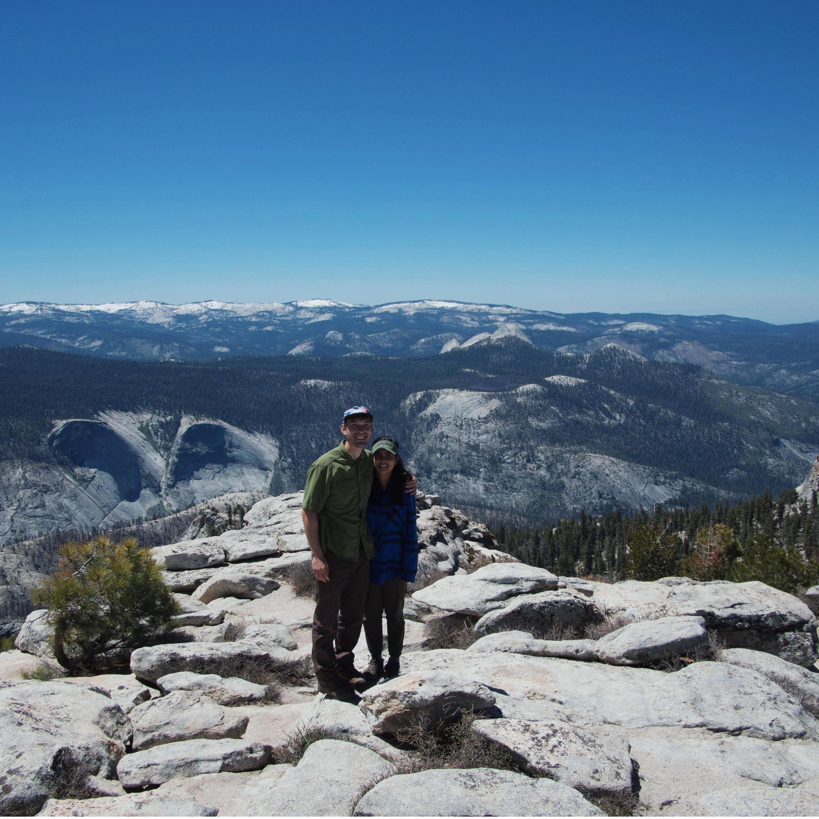 Backpacking through Clouds Rest in Yosemite - May 2018