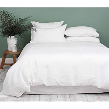 Kotton Culture Premium Duvet Cover 100% Egyptian Cotton 600 Thread Count with Zipper & Corner Ties Luxurious Hotel Collection (California King/King, White)