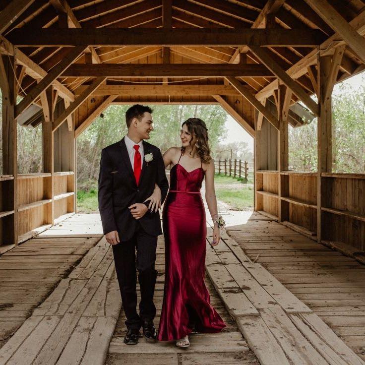 Senior prom together