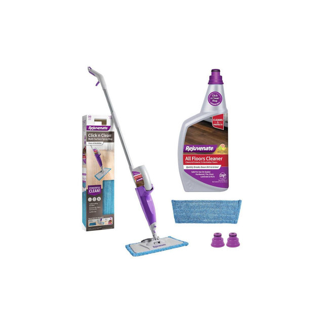 Rejuvenate Click n Clean Multi-Surface Floor Spray Mop System