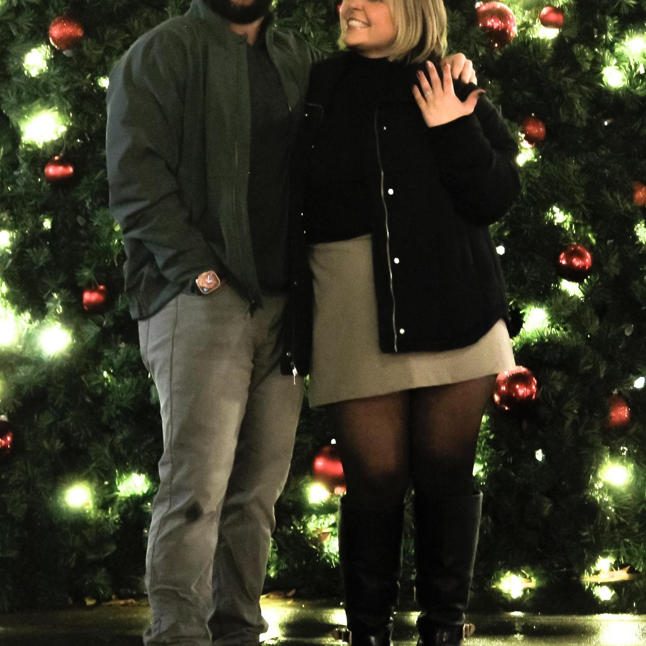 The day we got engaged! 12.15.24