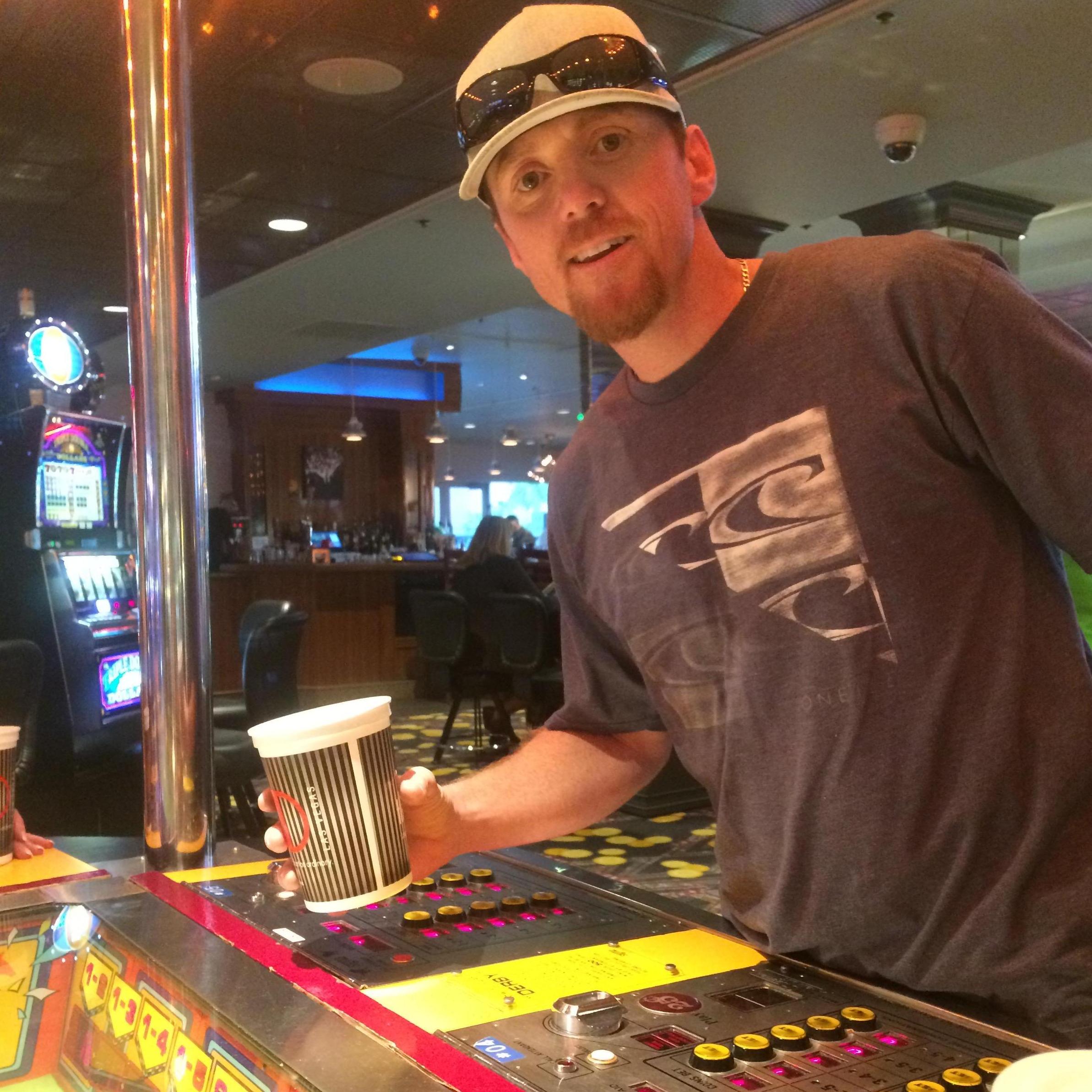 One of our many Vegas trips playing our favorite machine - Sigma Derby - March 2016